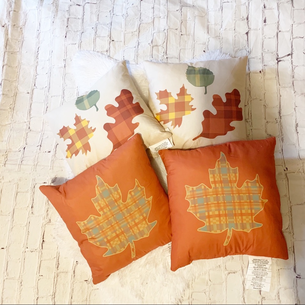 Fall Leaves Accent Pillows